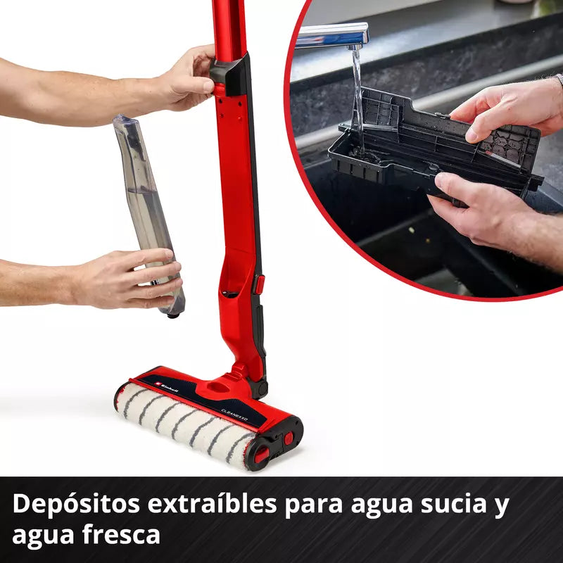 Netejador de terres durs amb bateria CLEANEXXO Einhell