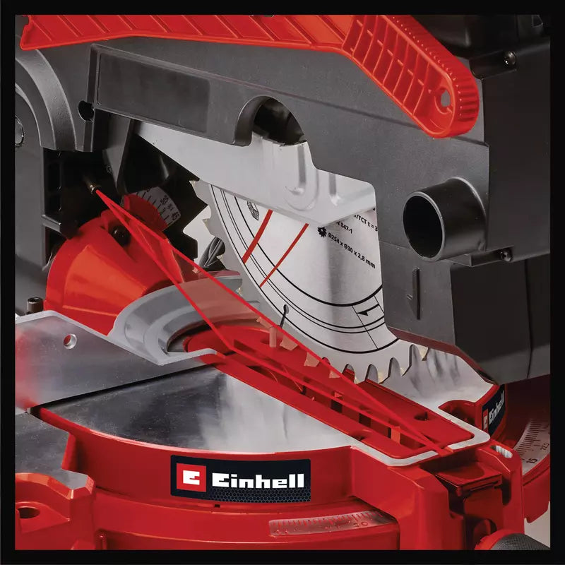Ingletadora amb taula superior de 2000 W 254 mm Einhell TE-MS 254 T