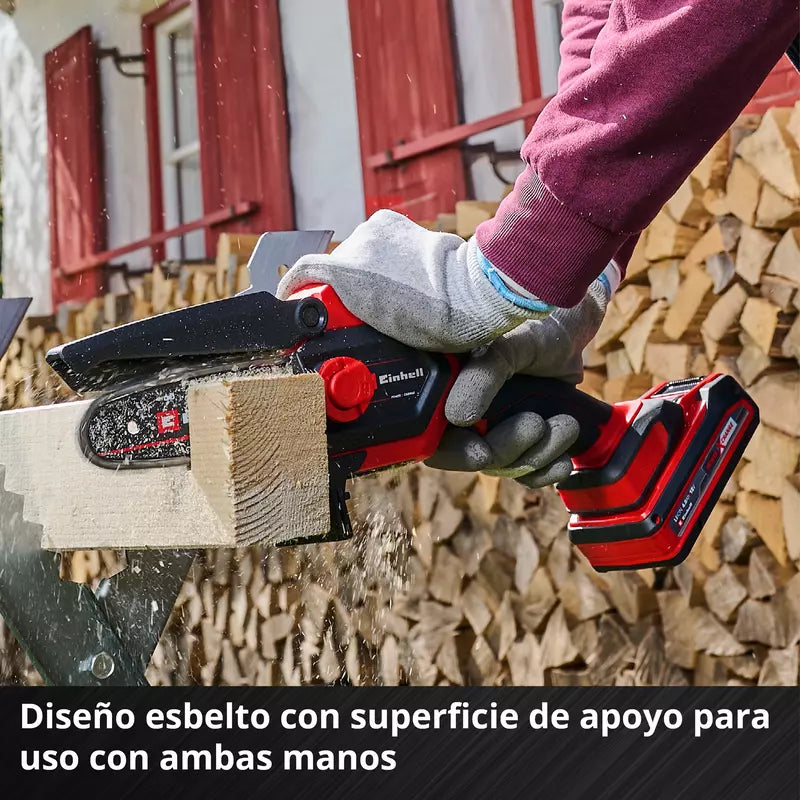Motoserra de poda amb bateria GE-PS 18/15 Li BL-Solo amb bateria i carregador Einhell