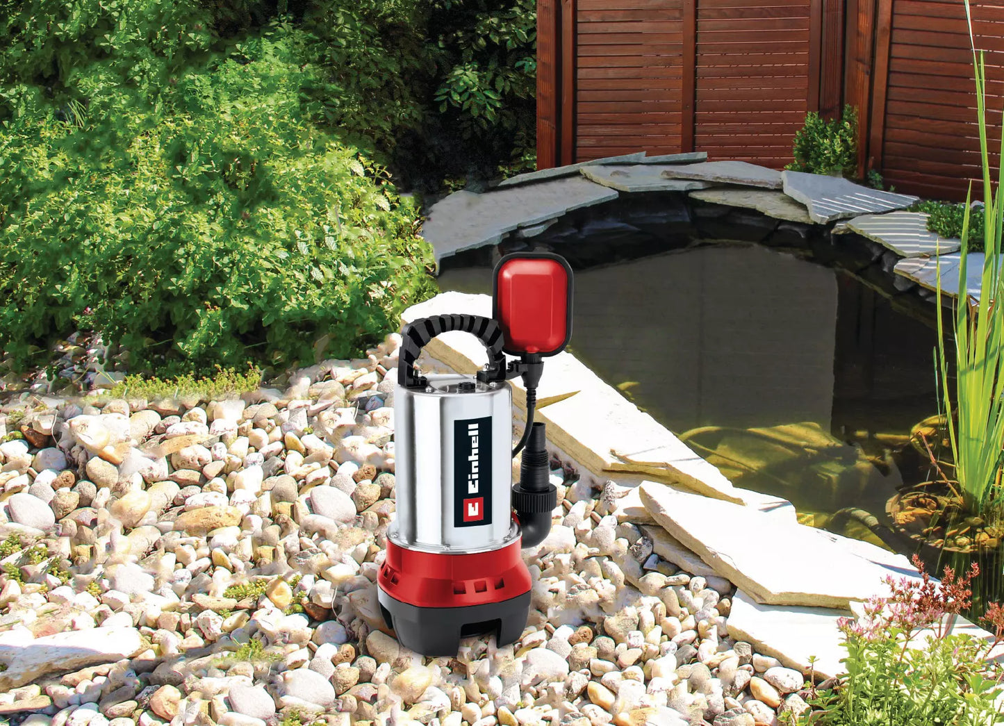 Bomba d’aigües residuals 630W 17.000L/h GC-DP 6315 N Einhell