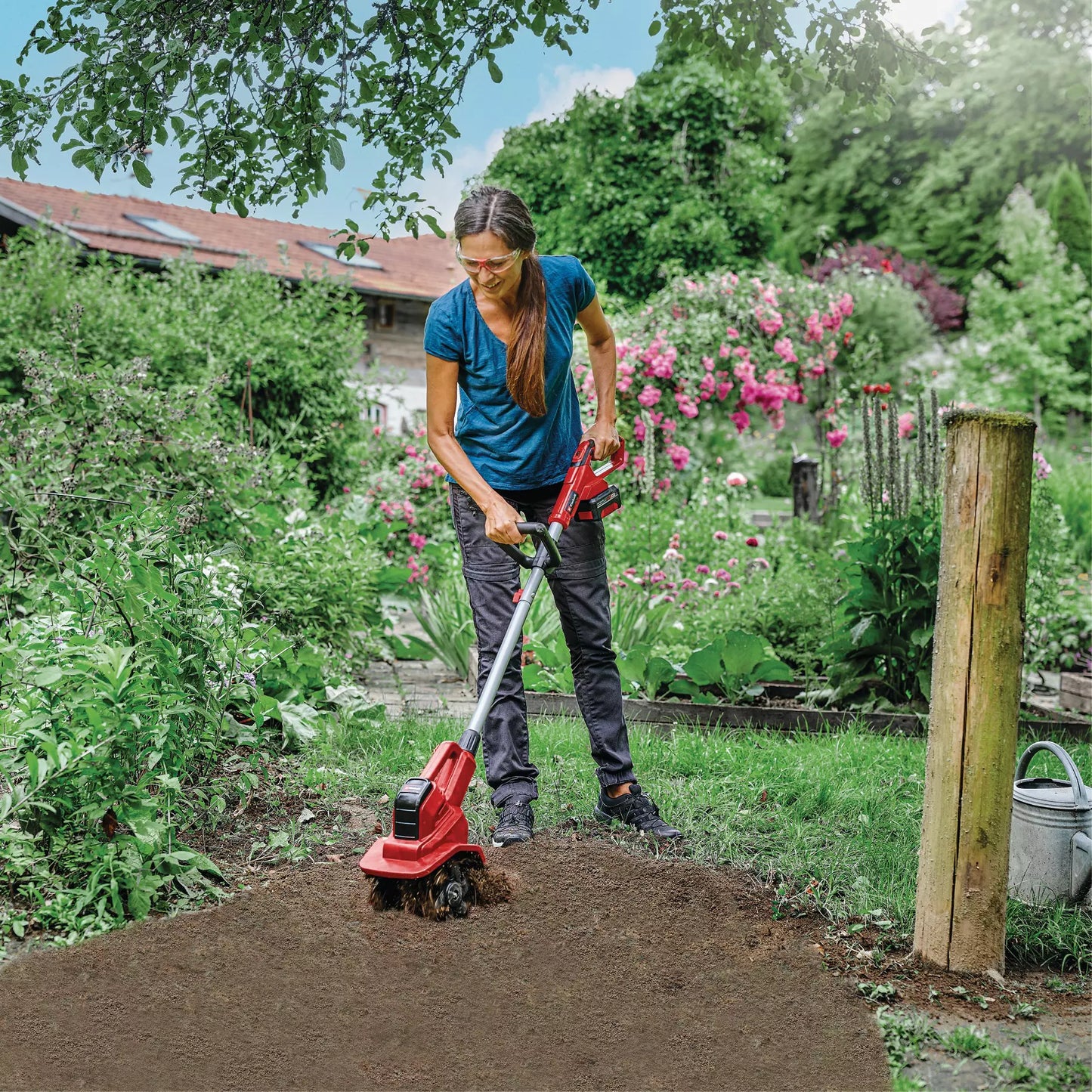 Arada de terra amb bateria 18V GE-CR 18/20 Li E - Solo Einhell