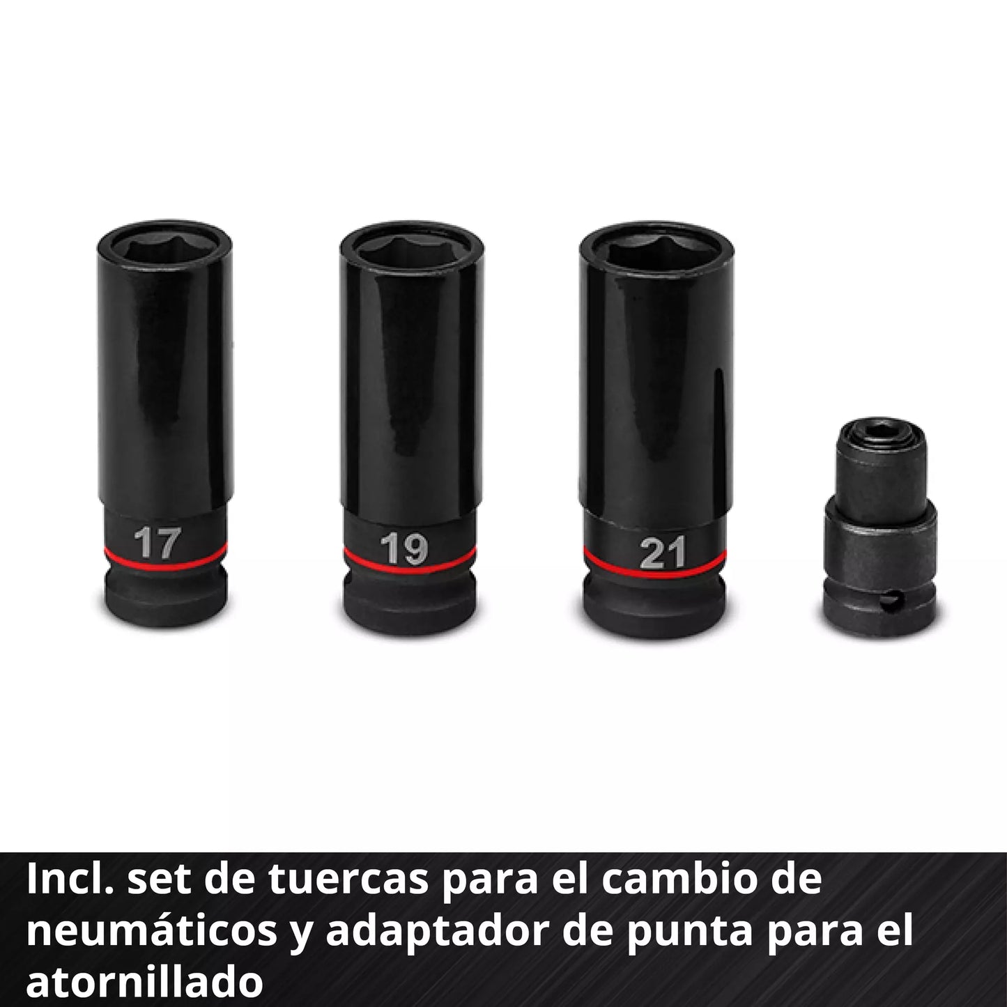 Clau d'impacte de 18V 350Nm Einhell TP-CW 18/350-C Li BL - Solo