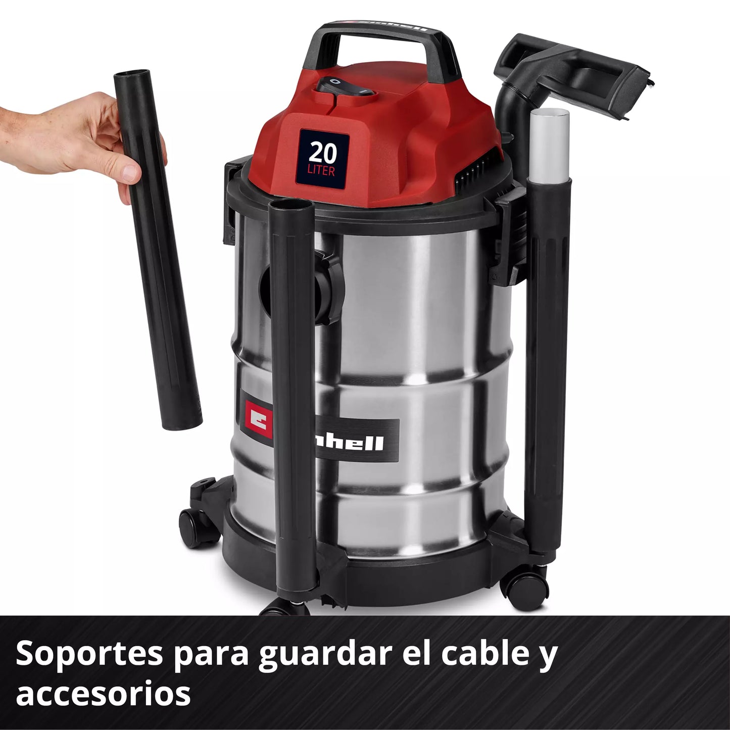 Aspirador en sec i humit de 20L 900W Einhell TC-VC 2045 S