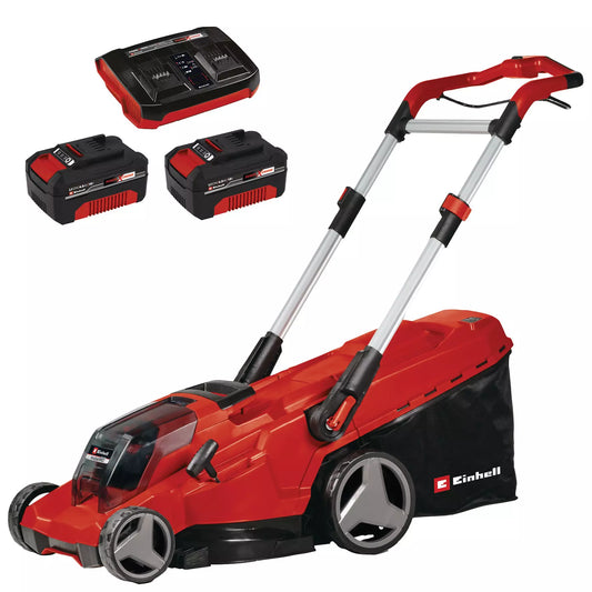 Tallagespa amb bateria amb 2bat 4,0Ah + carregador doble RASARRO 36/42 Einhell