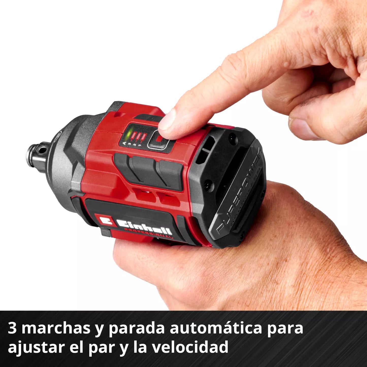 Clau d'impacte de 18V 350Nm Einhell TP-CW 18/350-C Li BL - Solo