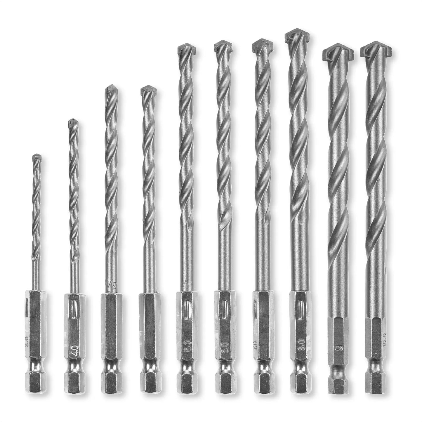 Joc de broques per a pedra S-CASE LS de 10pcs Einhell 49108743