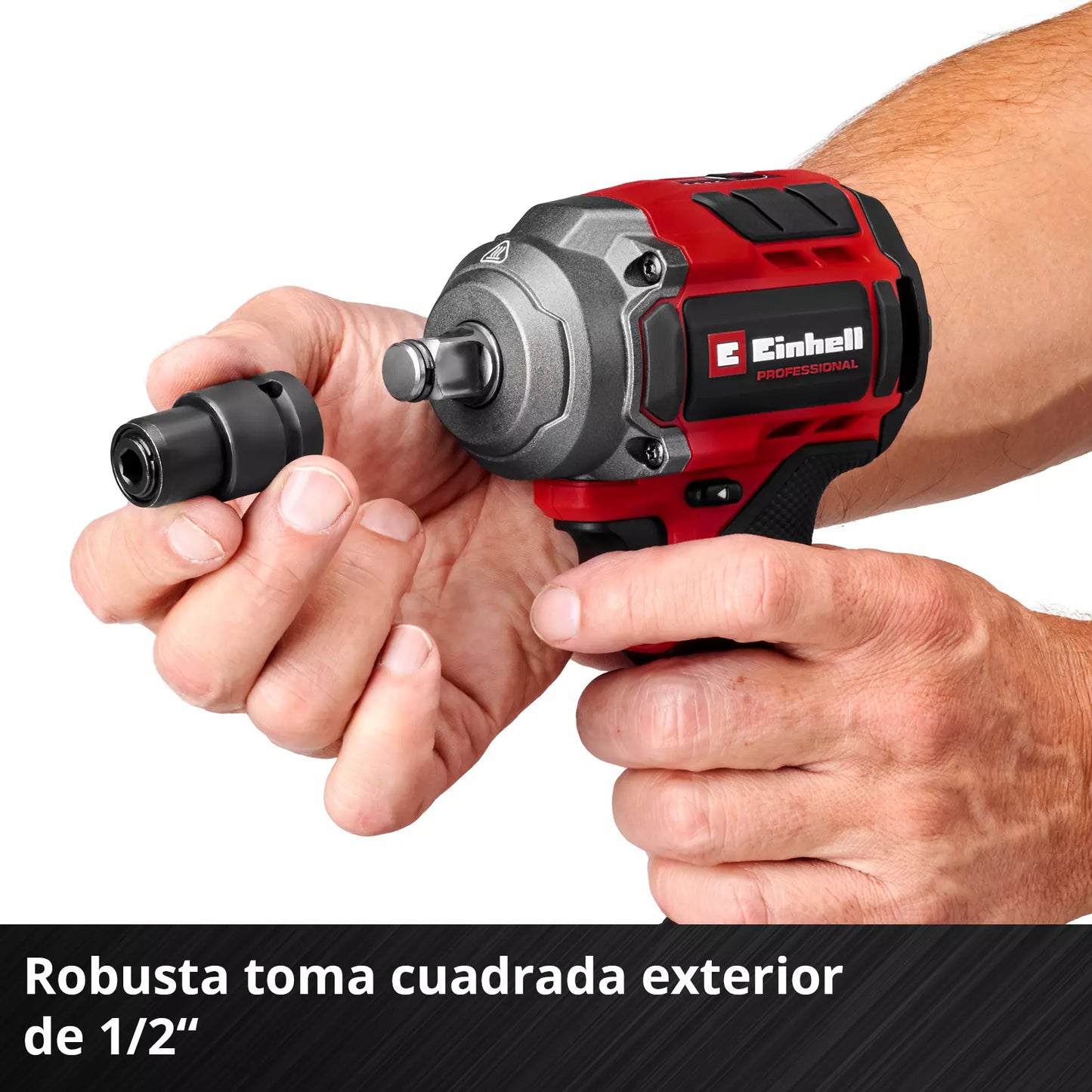 Clau d'impacte de 18V 350Nm Einhell TP-CW 18/350-C Li BL - Solo