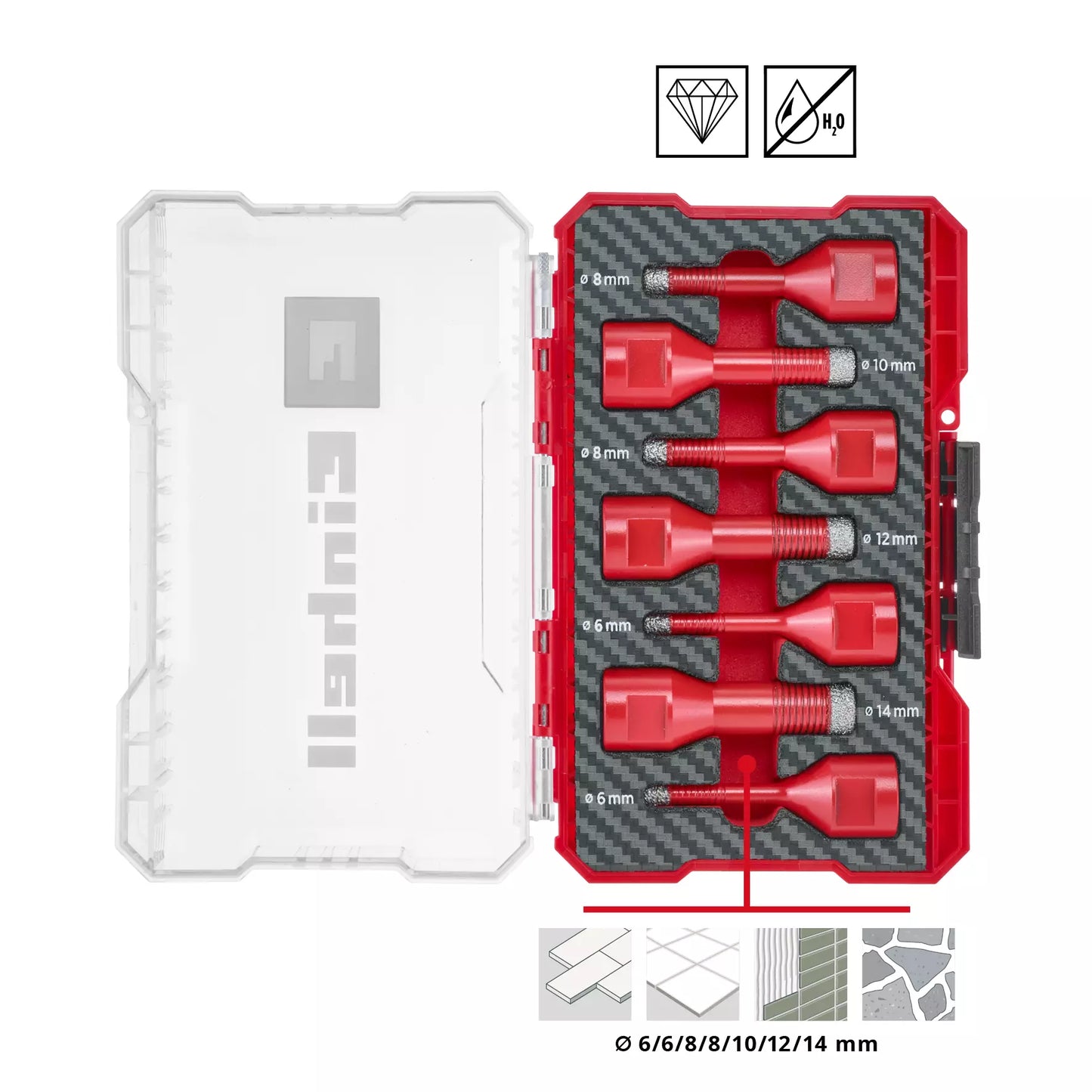 Joc de broques M-CASE LS 7pcs Einhell 49500400