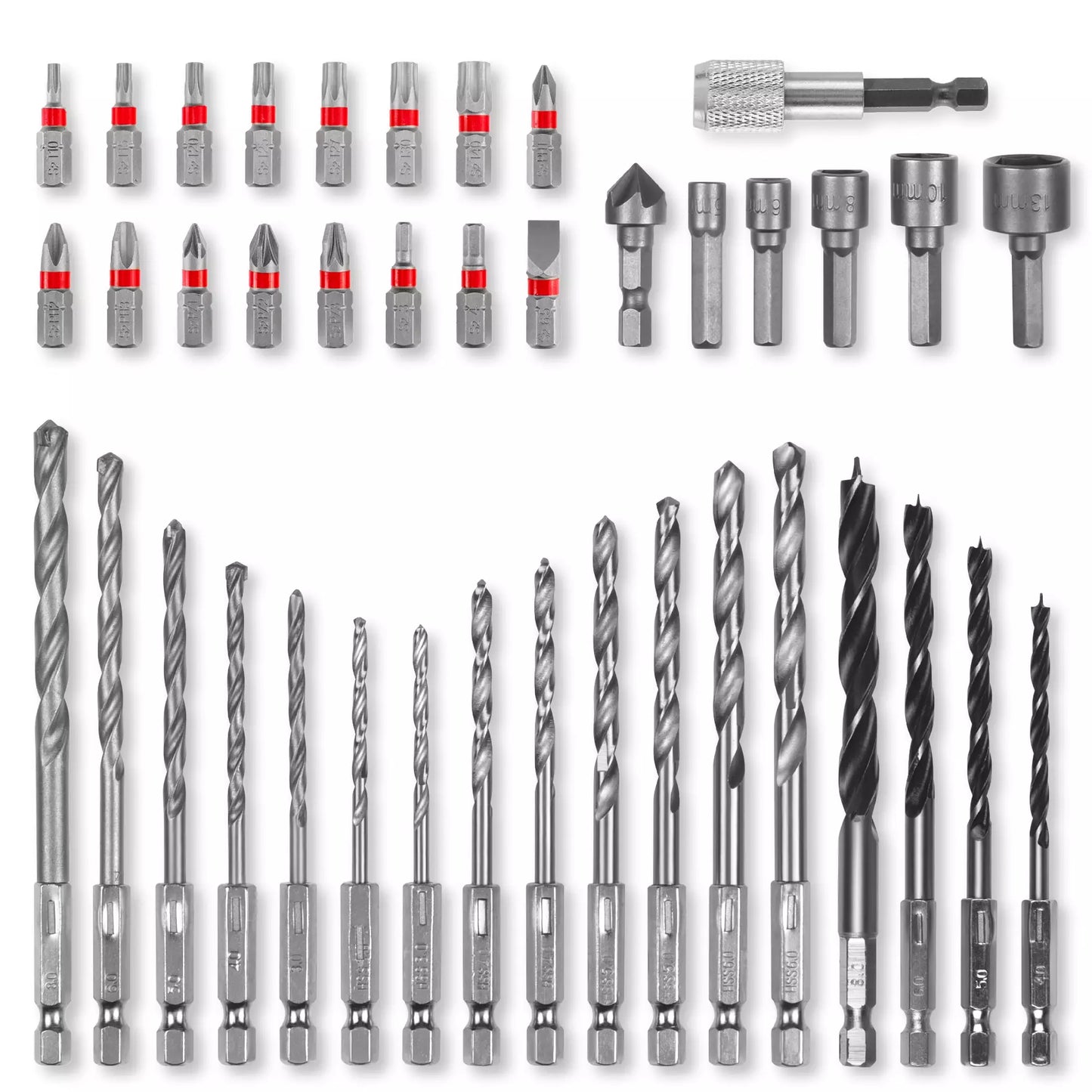 Joc de puntes i broques L-CASE 40pcs LS Einhell 49109053
