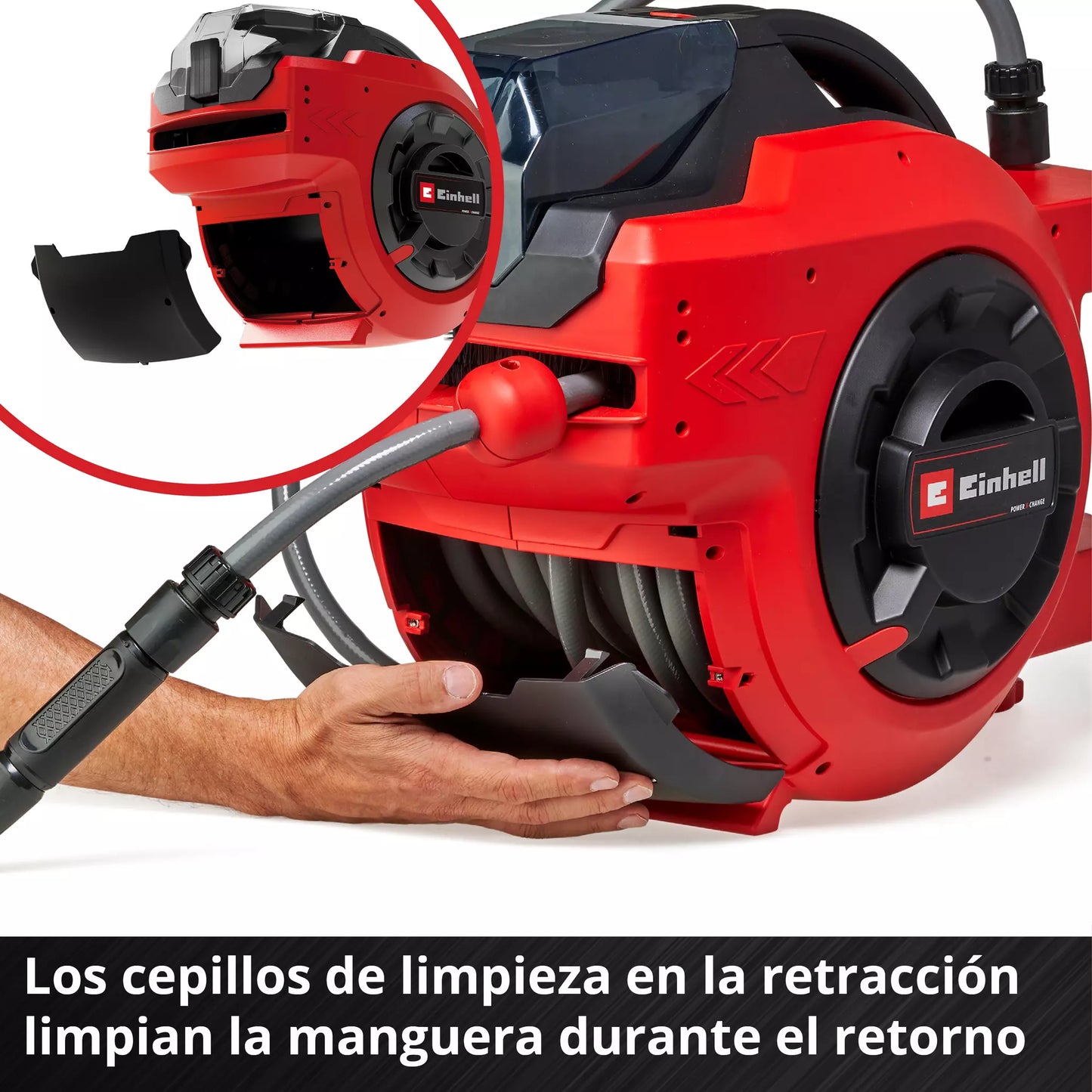 Enrotllador de mànega amb bateria GE-HR 18/30 Li-Solo Einhell