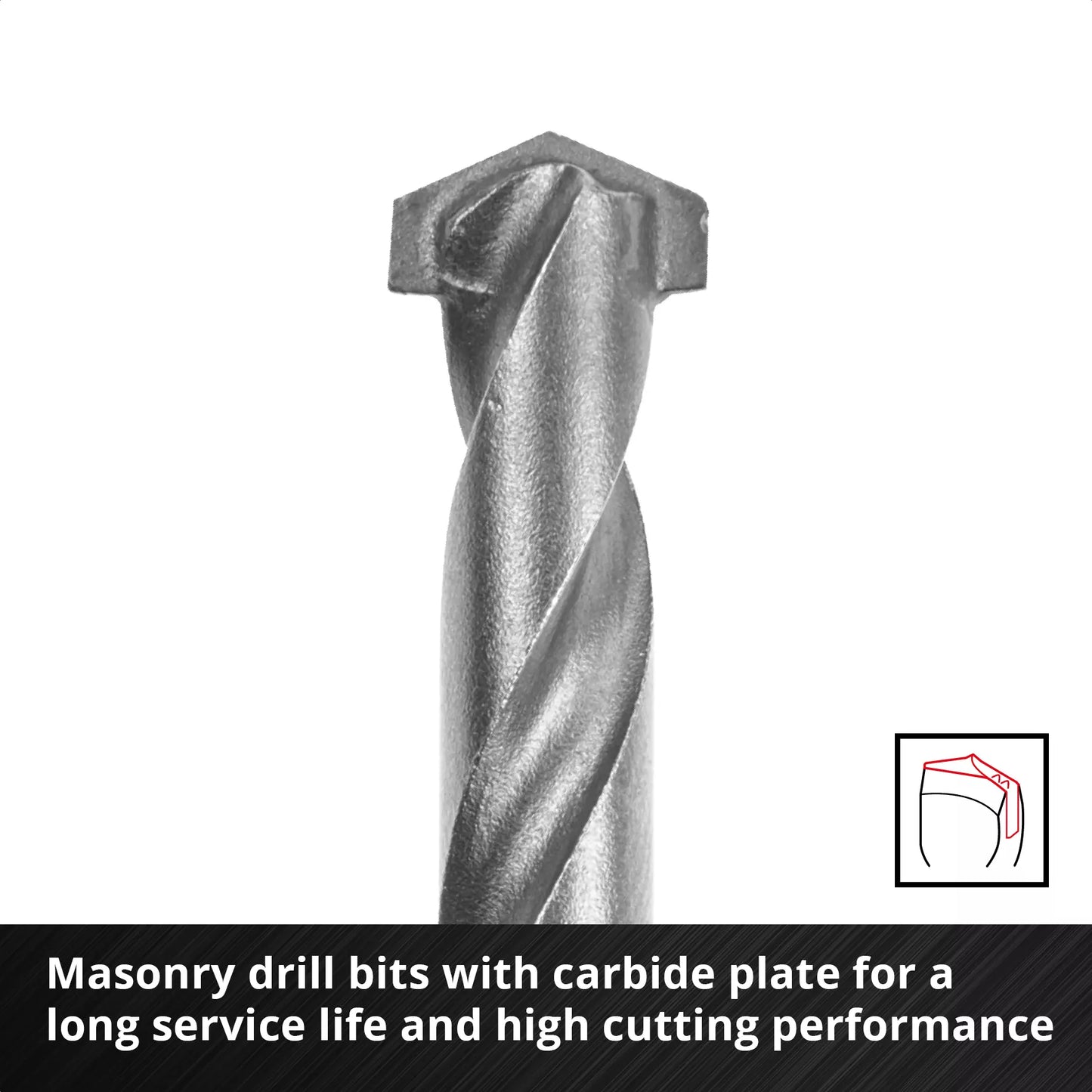Joc de puntes i broques per a formigó M-CASE de 33pcs Einhell 49108753