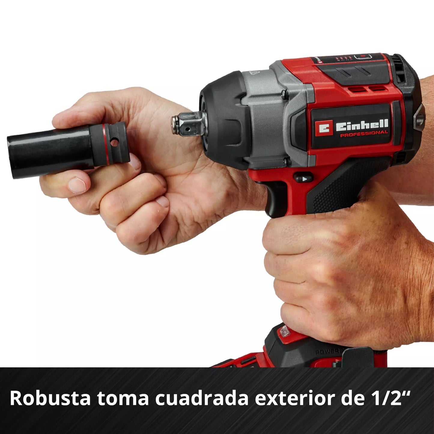 Clau d'impacte 1/2 18V 750Nm TP-CW 18/750-C Li BL - Només Einhell