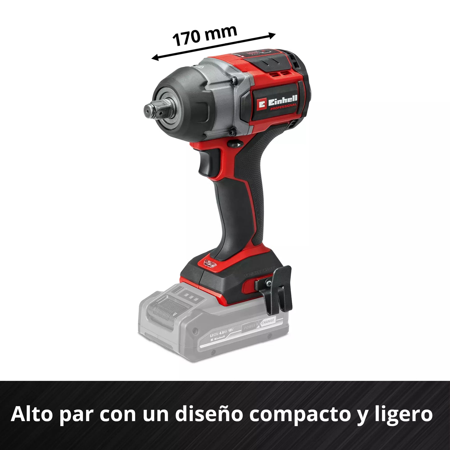 Clau d'impacte 1/2 18V 750Nm TP-CW 18/750-C Li BL - Només Einhell