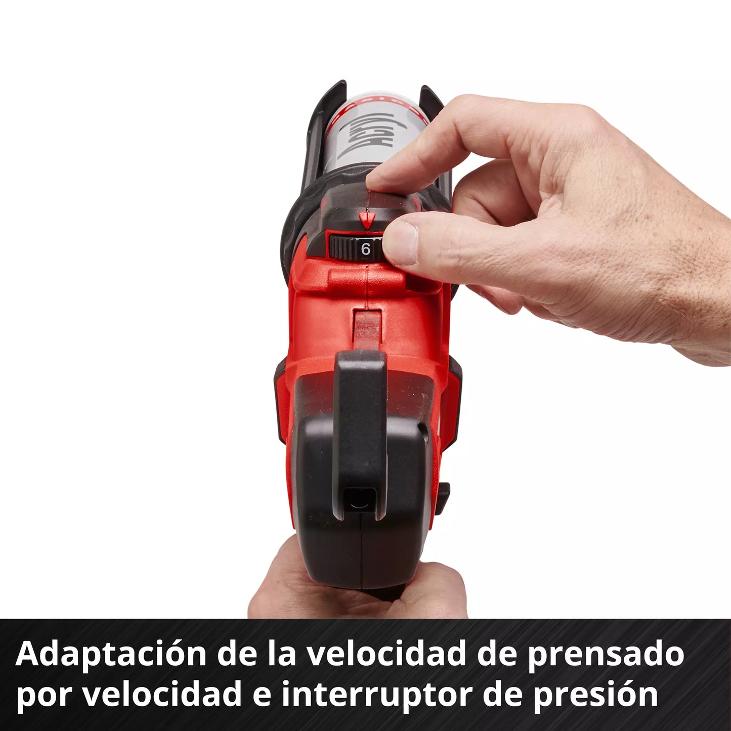 Pistola de silicona de 18V 310ml Einhell TE-SG 18/10 Li - Solo