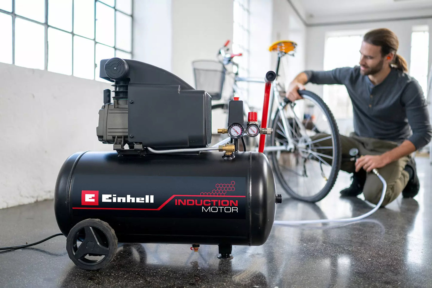 Compressor d’aire de 50 l i 1800 W Einhell TC-AC 270/50/10