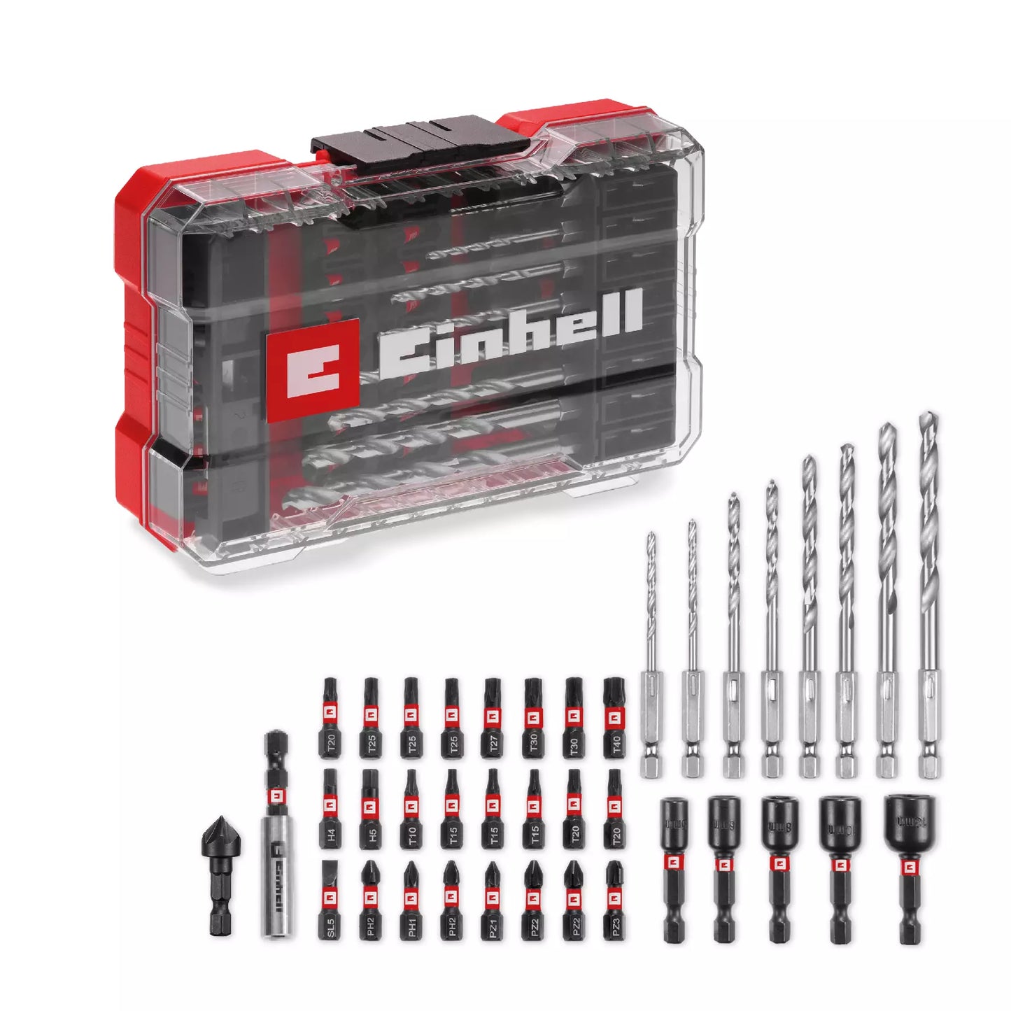 Joc de puntes i broques M-CASE de 39pcs Einhell 49108773