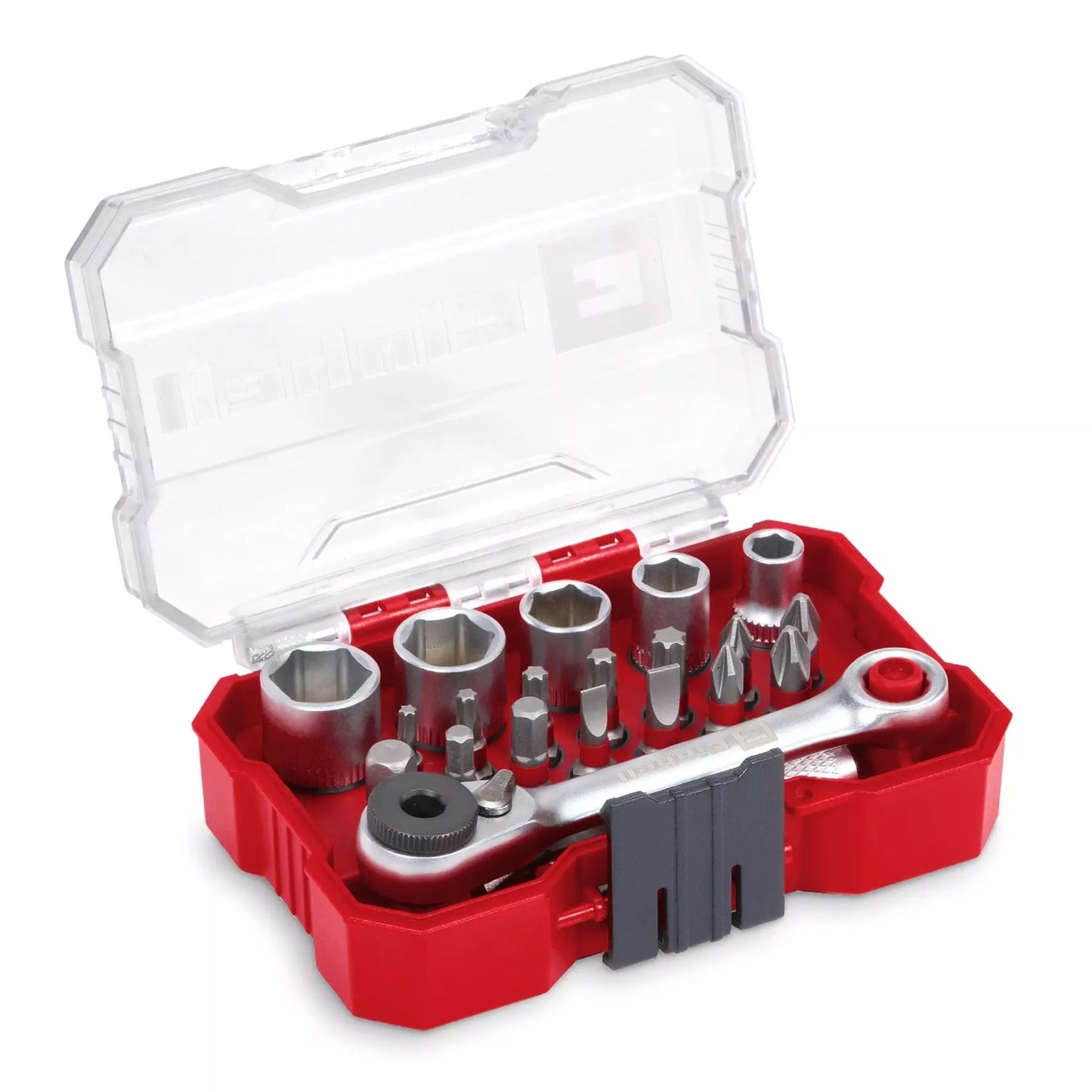 Joc de puntes i vasos XS-CASE 21pc LS Einhell 49118683