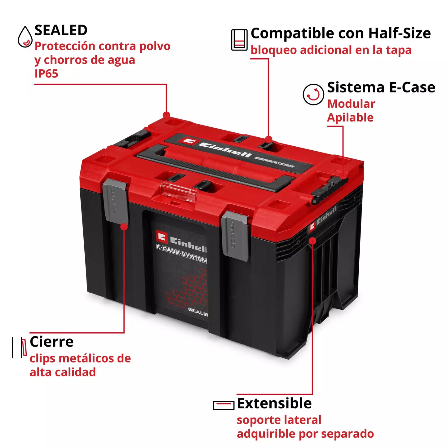 Maletí profund Einhell E-Case M SEALED