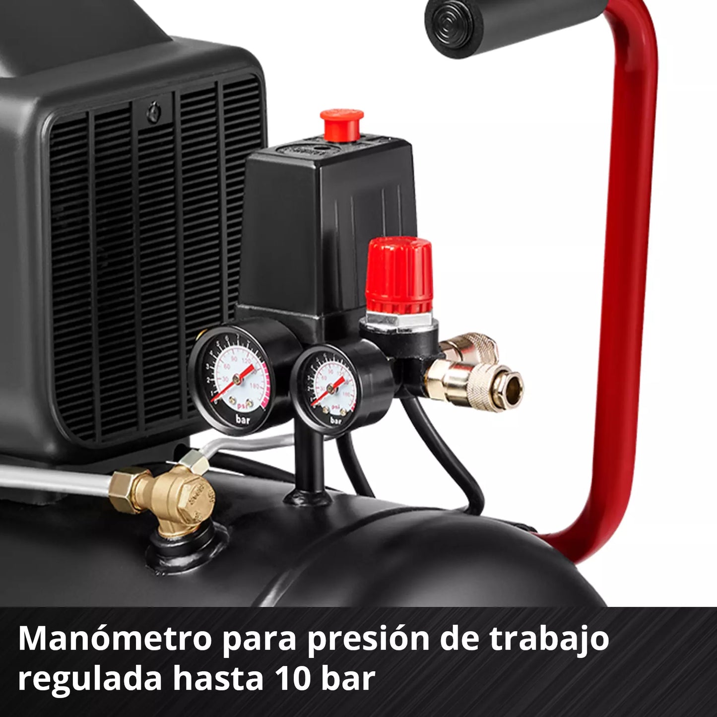 Compressor d’aire de 50 l i 1800 W Einhell TC-AC 270/50/10