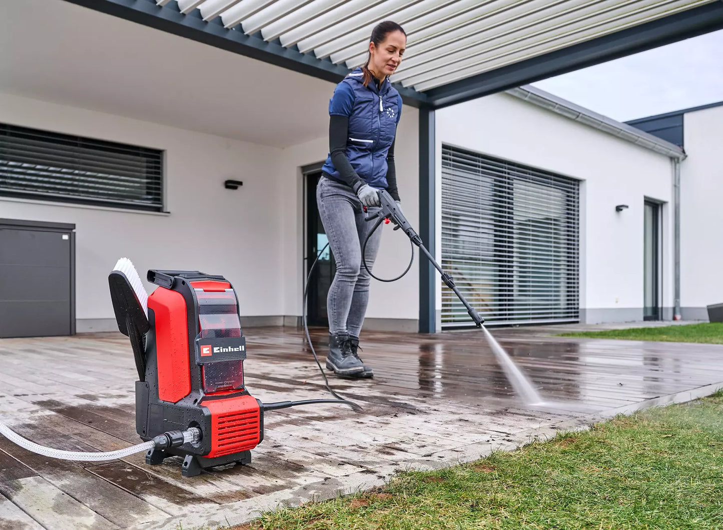 Hidronetejadora de 270l/h 36V Einhell HYPRESSO 36/105