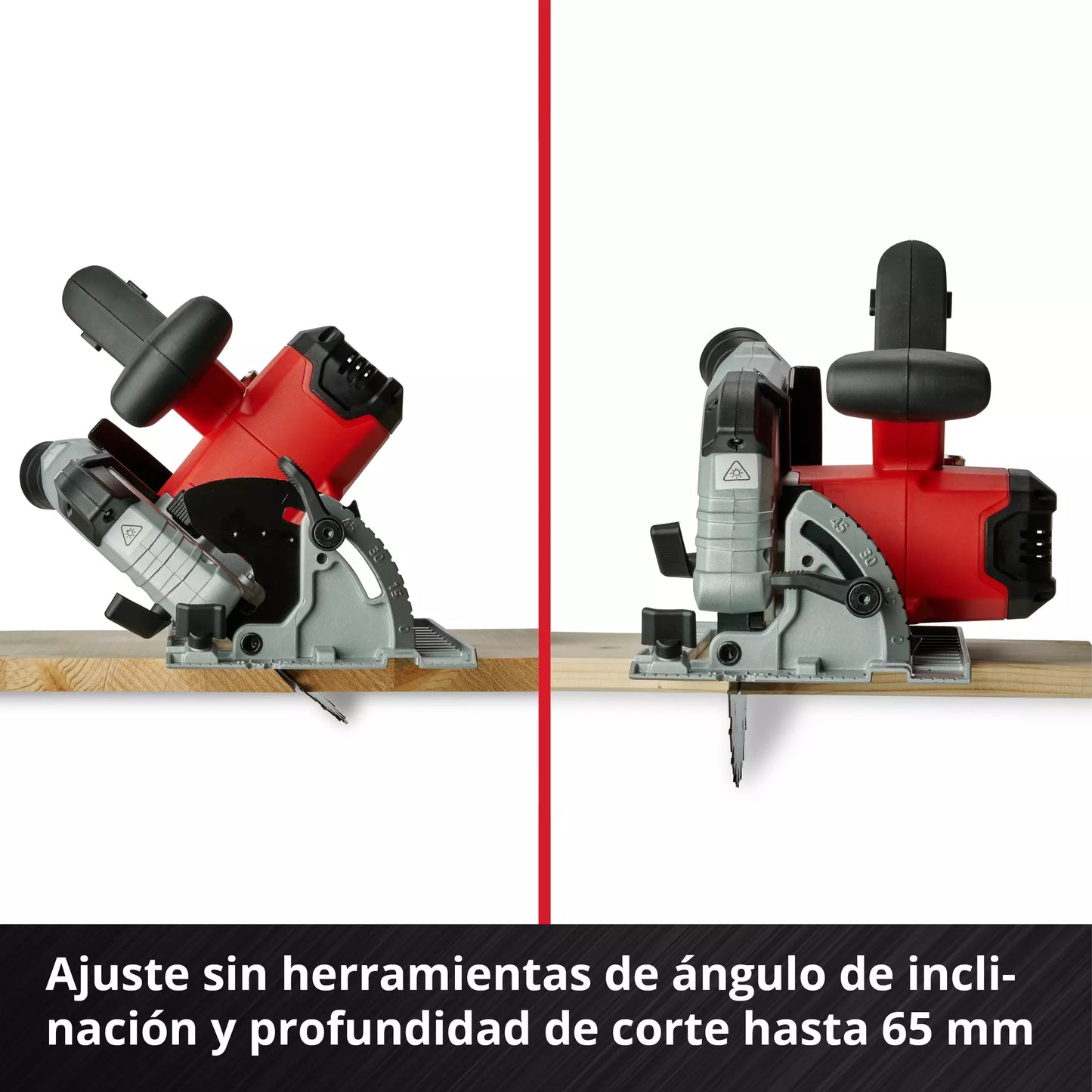 Serra circular de 18V 190mm Einhell TP-CS 18/190 Li BL - Solo