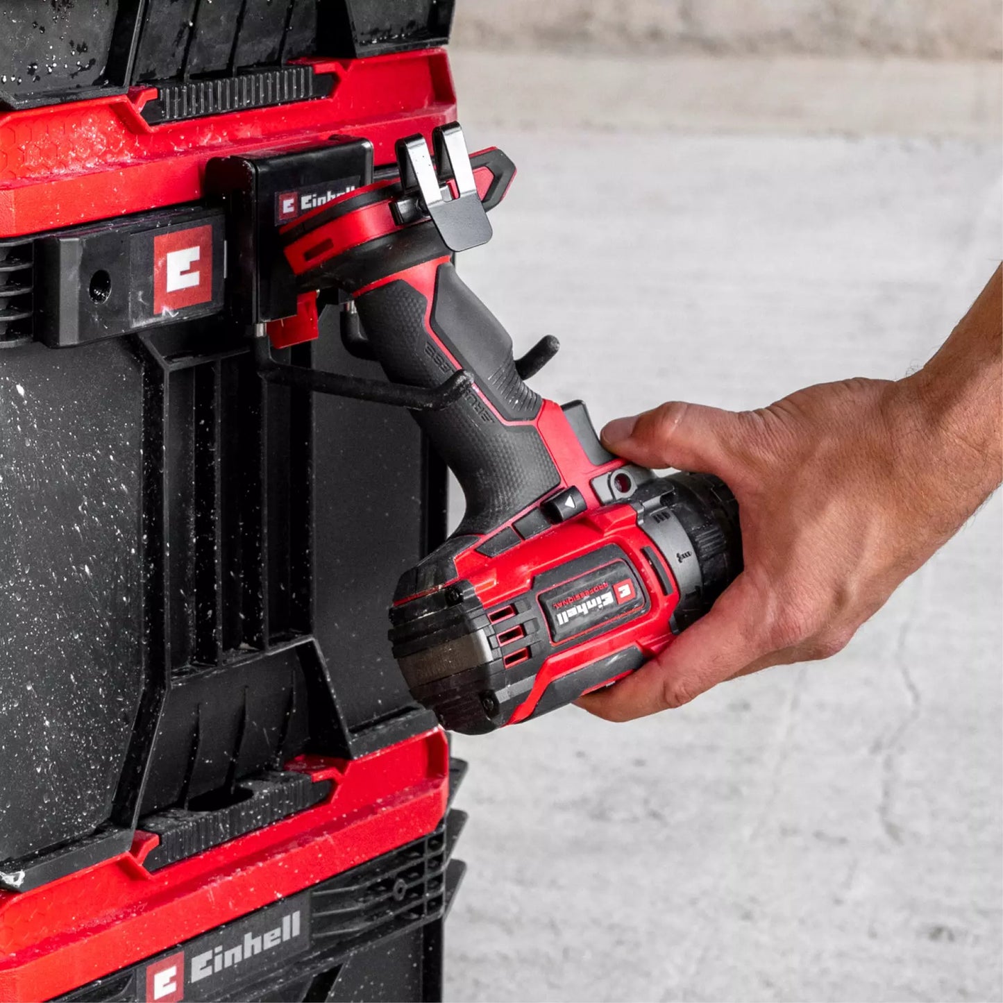 Ganxo doble per al sistema Einhell E-Case