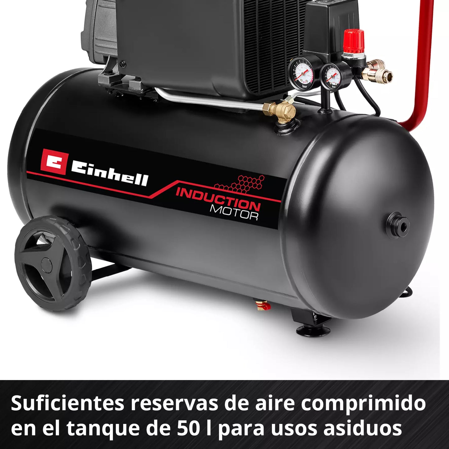 Compressor d’aire de 50 l i 1800 W Einhell TC-AC 270/50/10