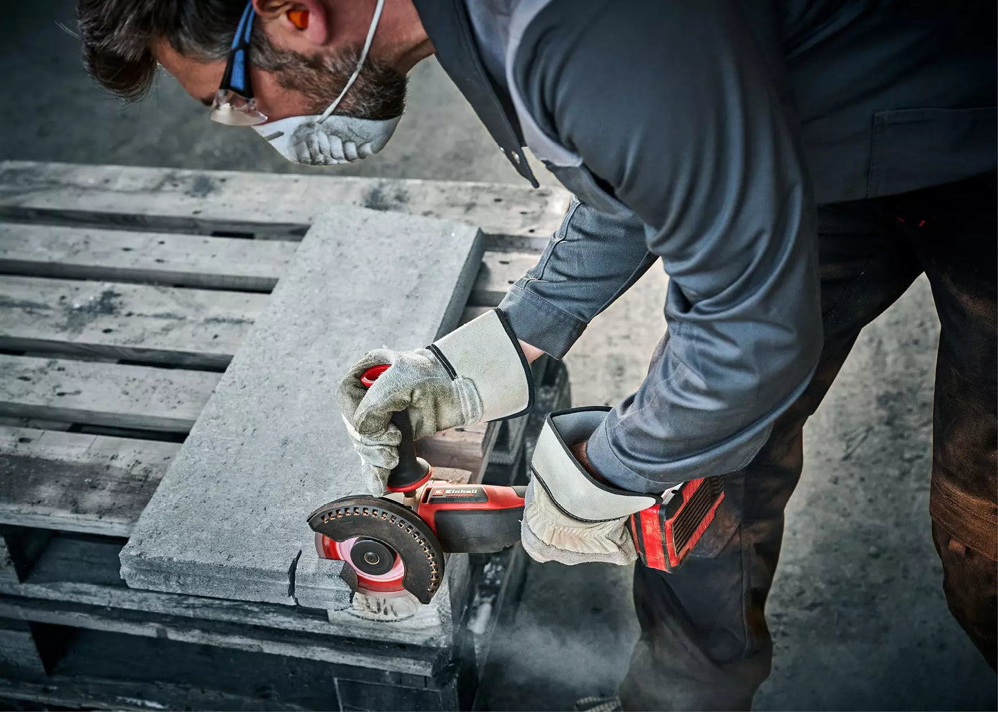 Esmoladora angular de 115mm i 18V Einhell AXXIO 18/115 Q