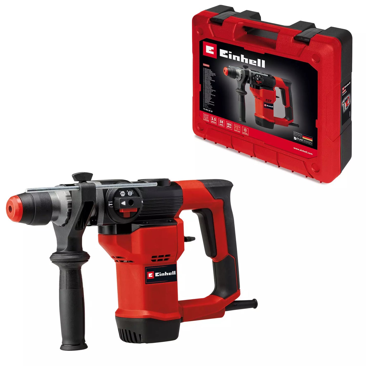 Martell perforador SDS-Plus 950 W 3,5 J Einhell TC-RH 28 3F