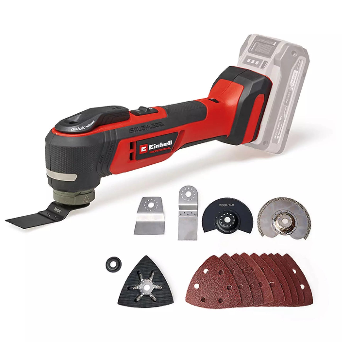 Multieina 18 V de 12 peces Einhell TP-MG 18 Li BL: només eina