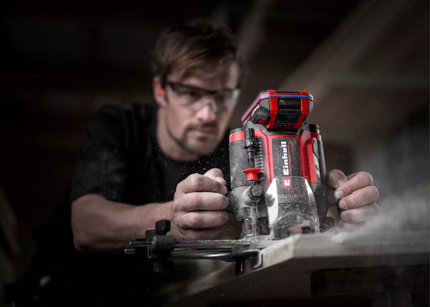 Fresadora de 18V 55mm Einhell TP-RO 18/55 Li BL - Solo