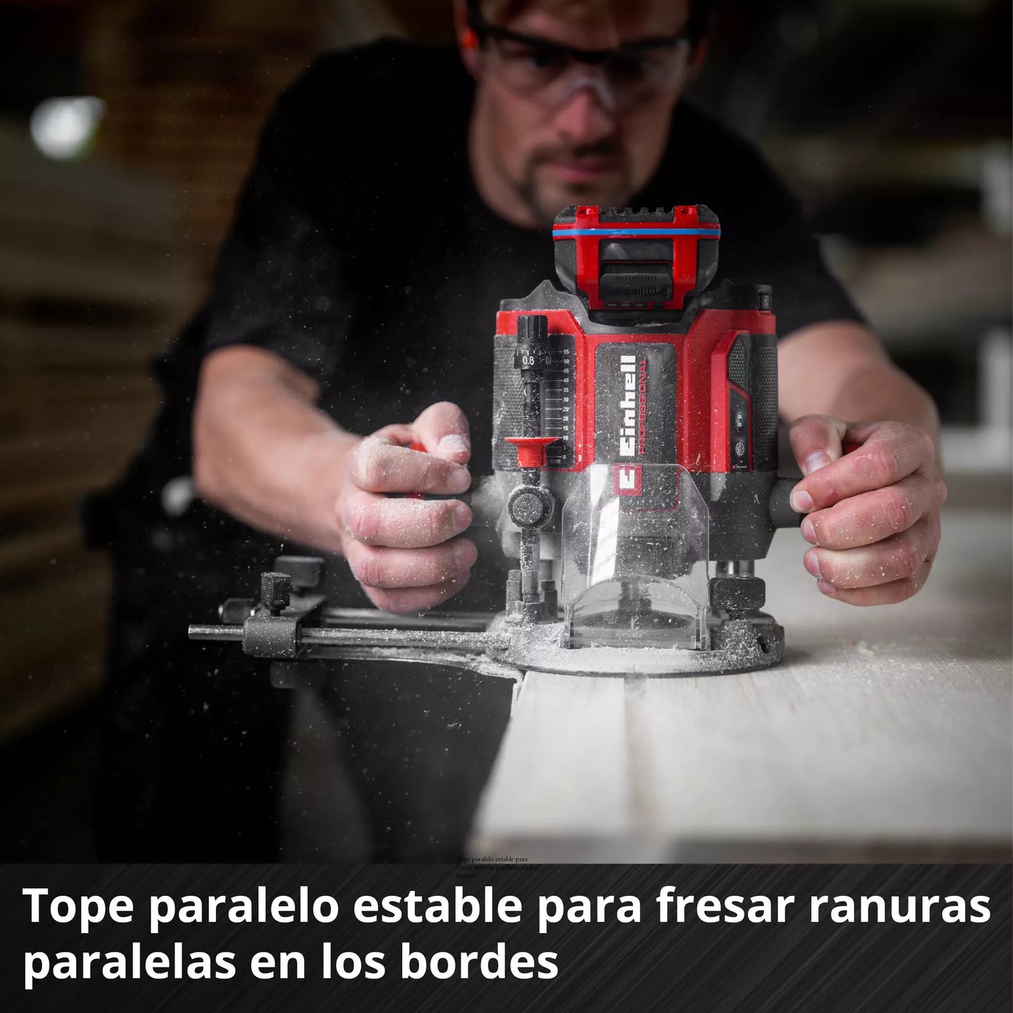 Fresadora de 18V 55mm Einhell TP-RO 18/55 Li BL - Solo