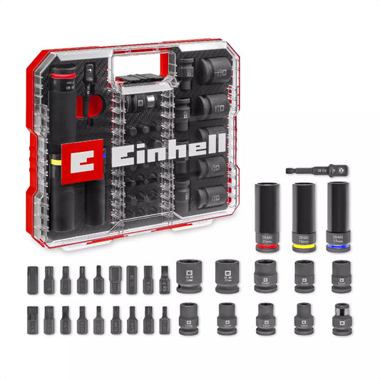 Joc de vasos d’impacte de 32pcs Einhell 49109288