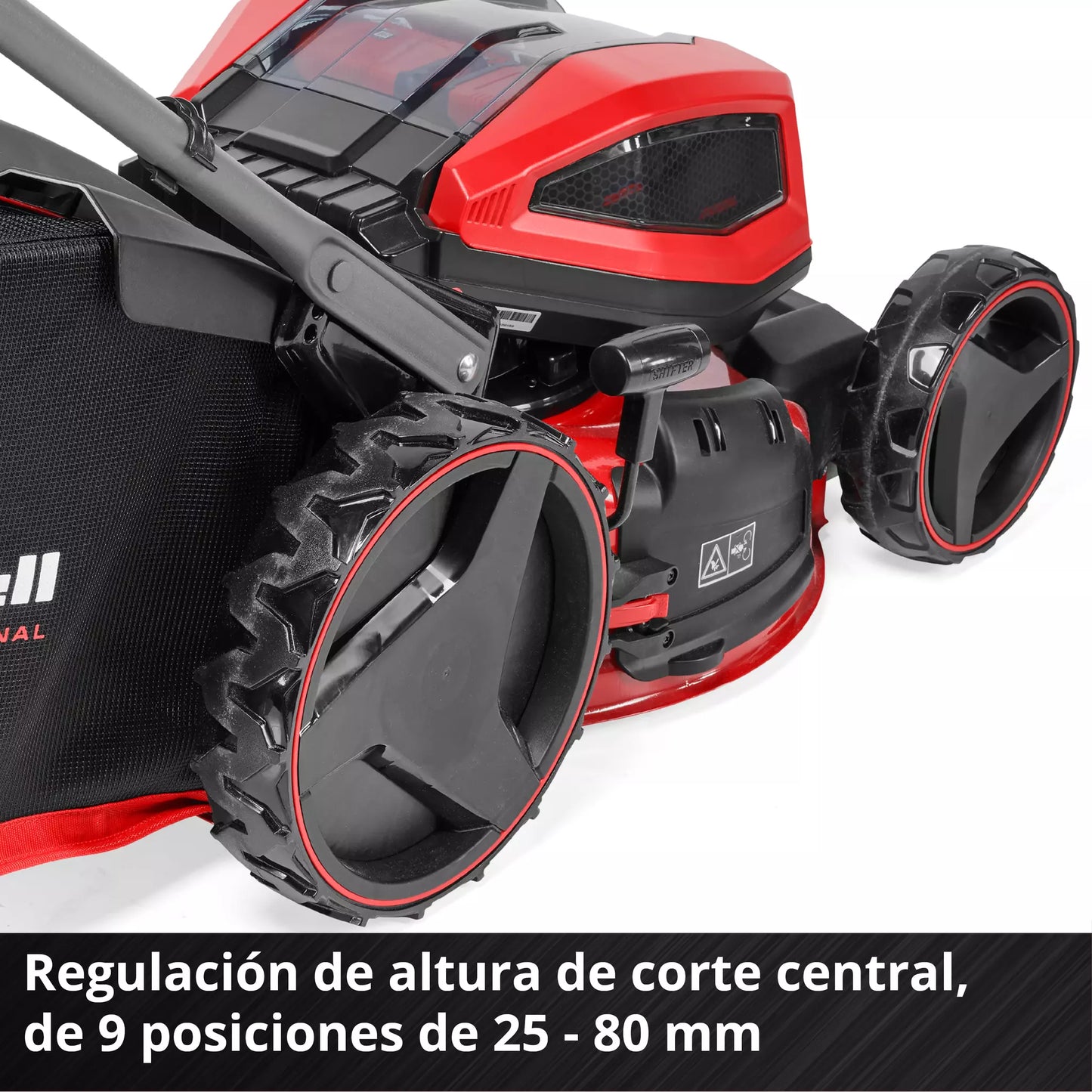 Tallagespa amb bateria amb 4bat 4,0Ah + 2 carregadors dobles GP-CM 36/47 S Li BL Einhell