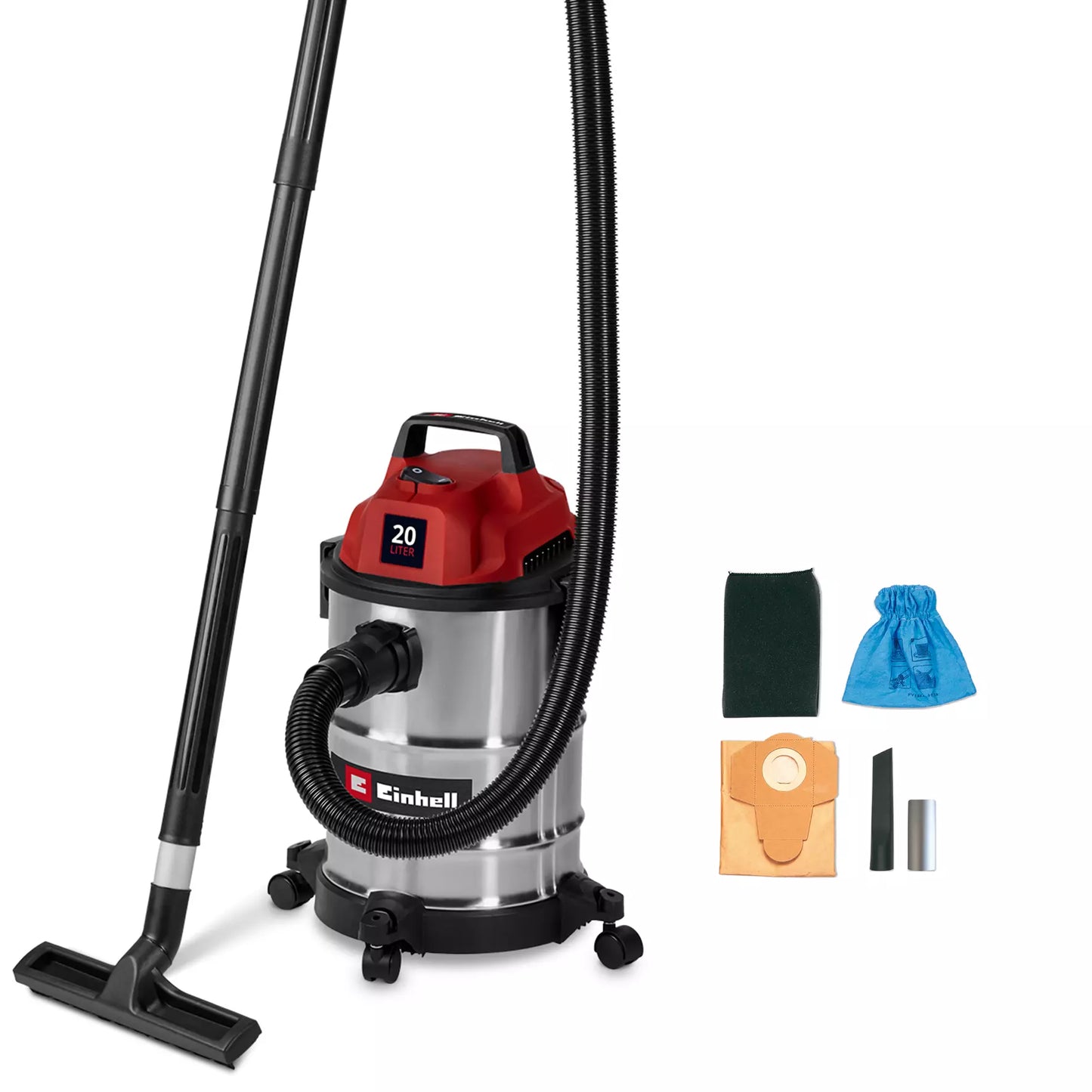 Aspirador en sec i humit de 20L 900W Einhell TC-VC 2045 S