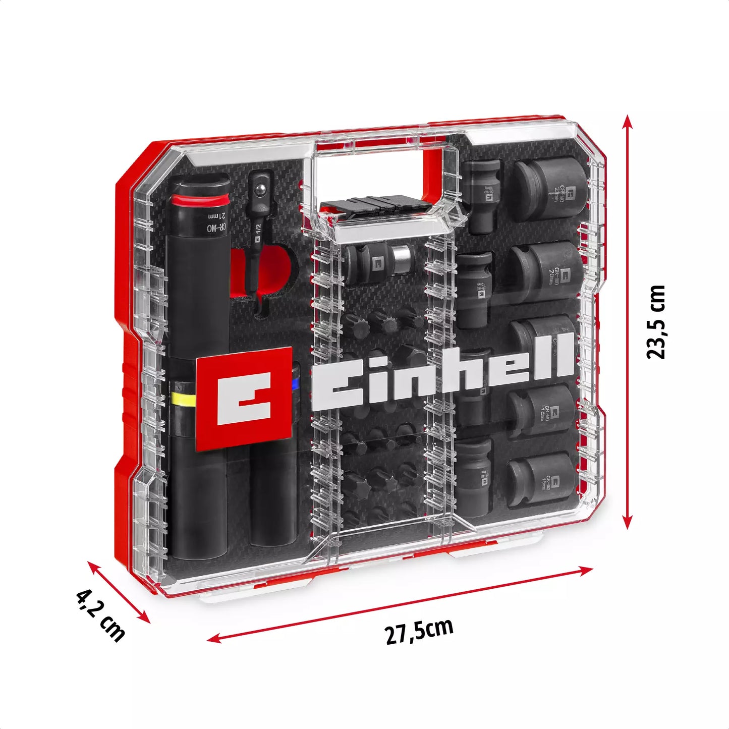 Joc de vasos d’impacte de 32pcs Einhell 49109288