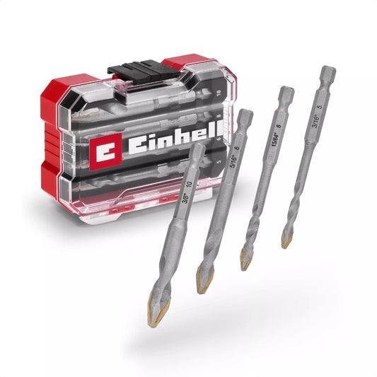Set de broques per a gres porcel·lànic de 4pcs XS-CASE Einhell 49051404