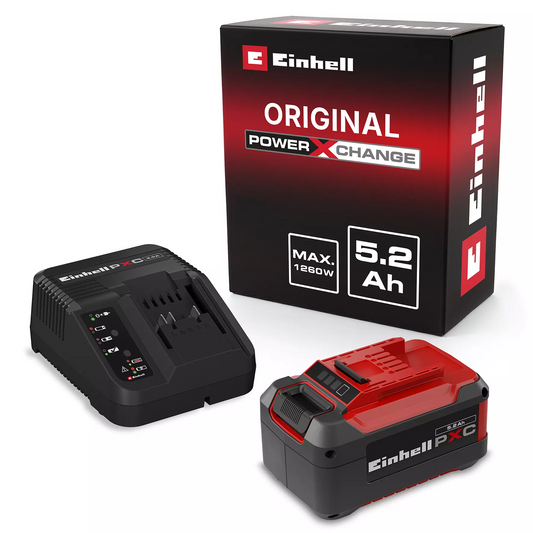 Kit de bateria de 5,2 Ah i carregador PXC Einhell