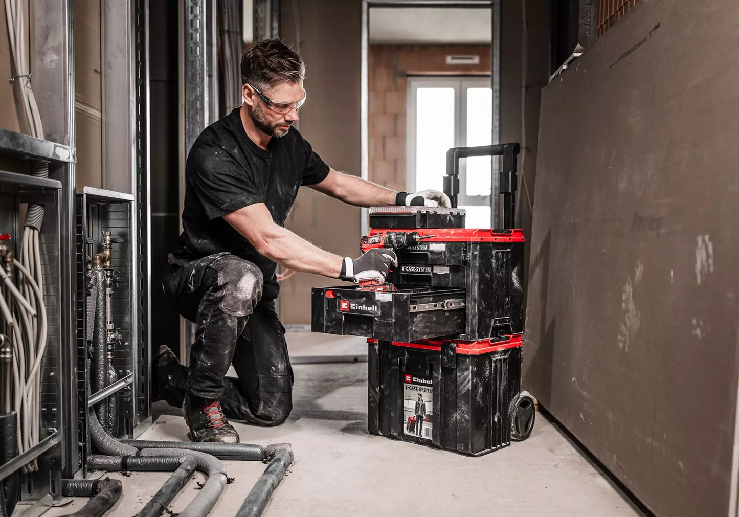 Maletí organitzador amb calaixos Einhell E-Case Drawer