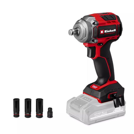 Clau d'impacte de 18V 350Nm Einhell TP-CW 18/350-C Li BL - Solo