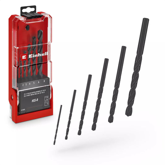 Joc de 6 broques HSS-R LS Einhell 49423006