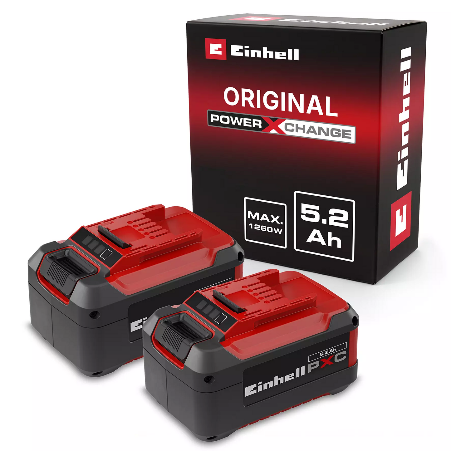 Set de 2 bateries de 5,2 Ah i 18 V PXC Einhell