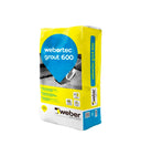 Morter fluid d'ancoratges estructurals d'altes resistències Webertec GROUT 600