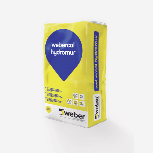 Sac de morter per a zones humides Tec Hydromur 25kg Weber