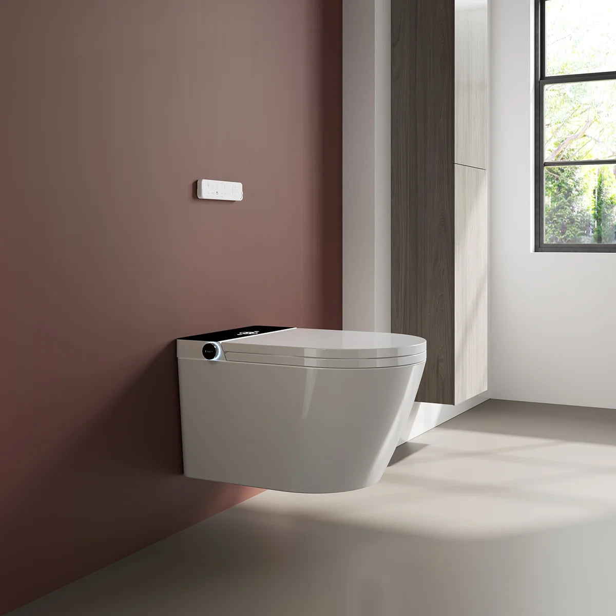Inodor japonès amb Smart Cleaning Mizubath Rada suspès