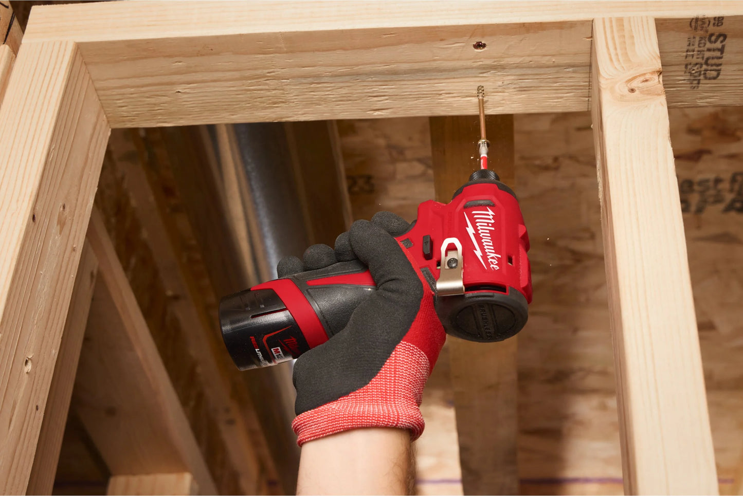Tornavís d’impacte subcompacte M12 de 1/4" hexagonal i 124Nm Milwaukee M12 BLIDRC-0