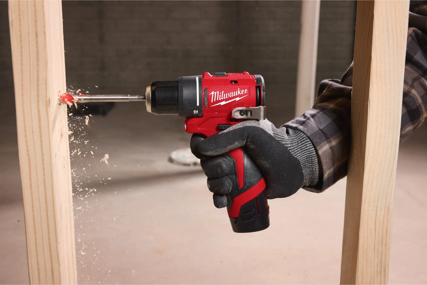 Trepat de percussió subcompacte Milwaukee M12BLPDRC-0