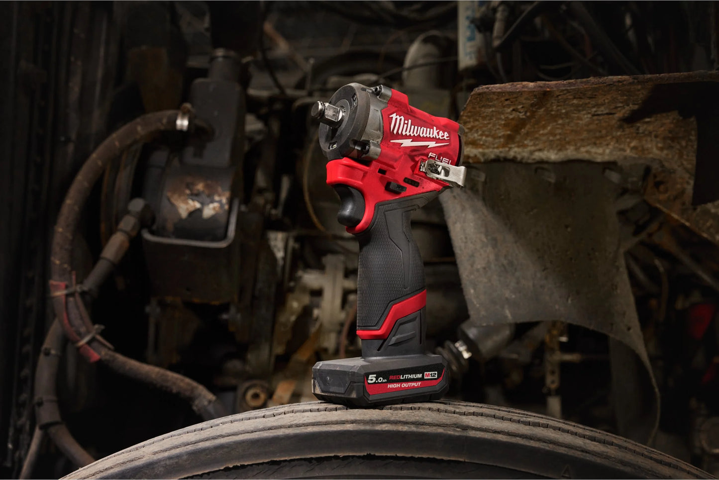 Clau d’impacte subcompacta M12 FUEL 1/" 542Nm Milwaukee M12 FCIWF12G3-0