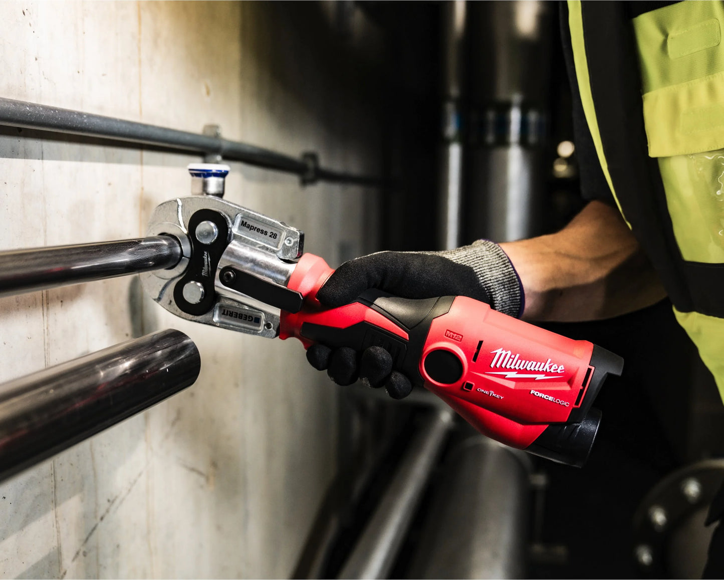 Premsadora hidràulica subcompacta M12 Force Logic Milwaukee M12 ONEHPT-202C U-SET