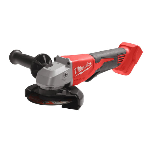 Esmoladora angular M18 115mm amb interruptor de paleta Milwaukee M18 BLSAG115XPD-0